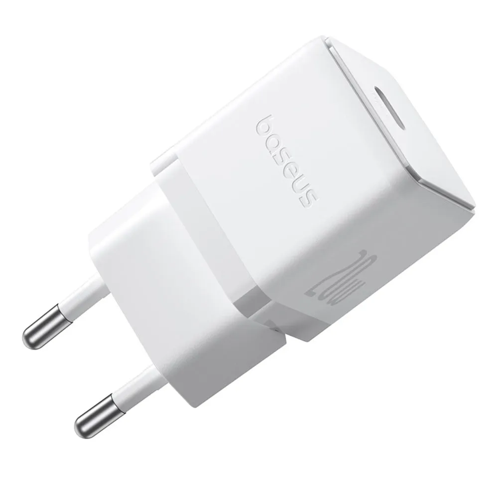 Caricabatterie Rete Baseus Palm, 20W, 3A, 1 x USB-C, Bianco P10111602213-00 - immagine 1