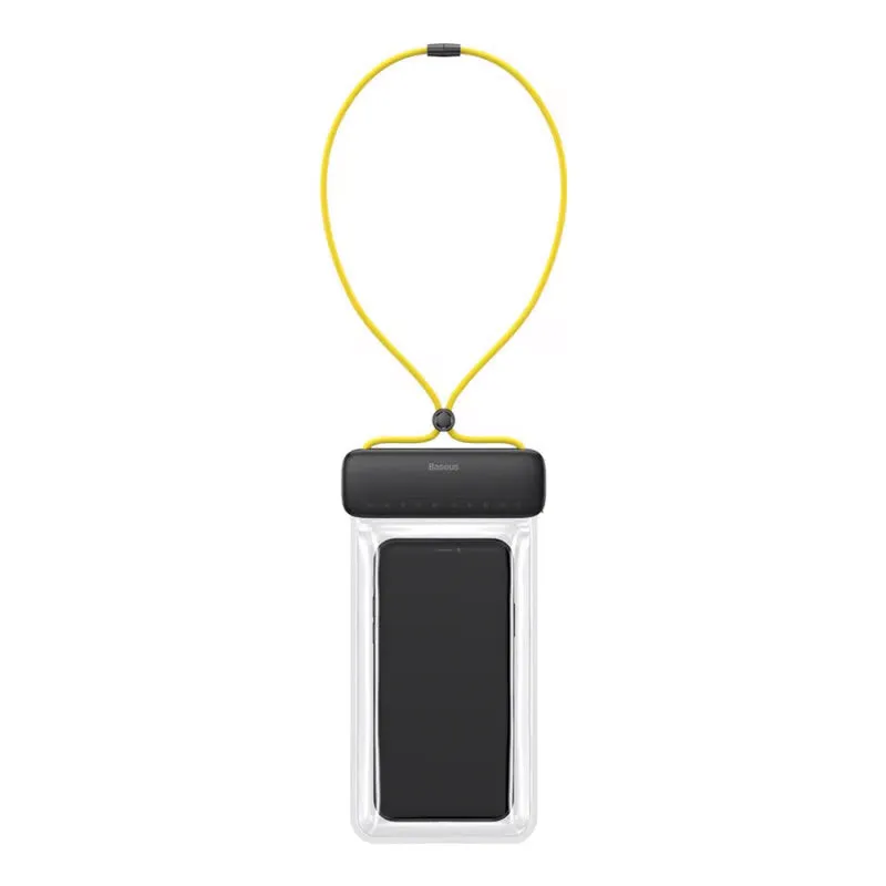 Custodia Universale Waterproof per Telefono, Baseus, Let's Go, Gialla ACFSD-DGY - immagine 1