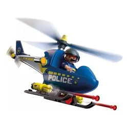 Elicottero della Polizia ( 28 pz ) CITY ACTION 4-10a 72080 - immagine 1