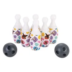 Set birilli Bowling 6 pz + 2 palle BING Colori assortiti 48891 - immagine 1