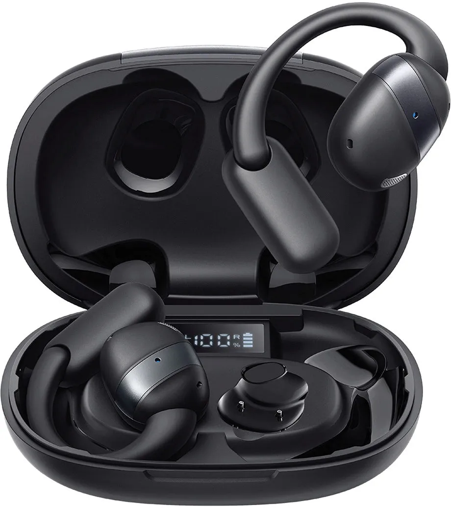 Auricolare Bluetooth Joyroom Open Ear JR-OE4, TWS, Nero - immagine 1