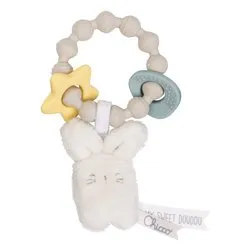 Sonaglio Coniglietto con anello dentizione MY SWEET DOUDOU 00012540000000 - immagine 1