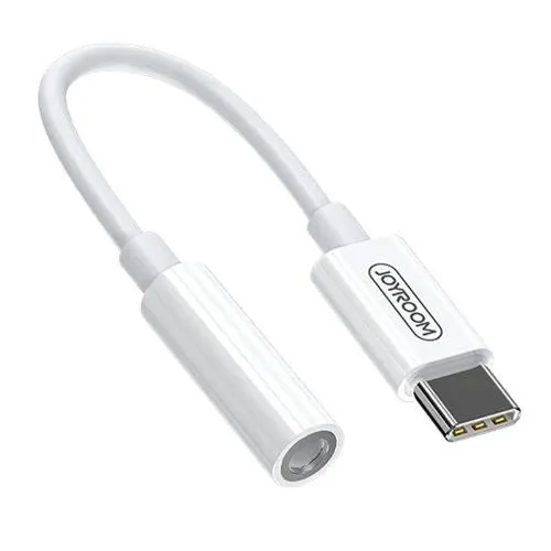Adattatore Audio USB-C - 3.5mm Joyroom SH-C1, Bianco - immagine 1