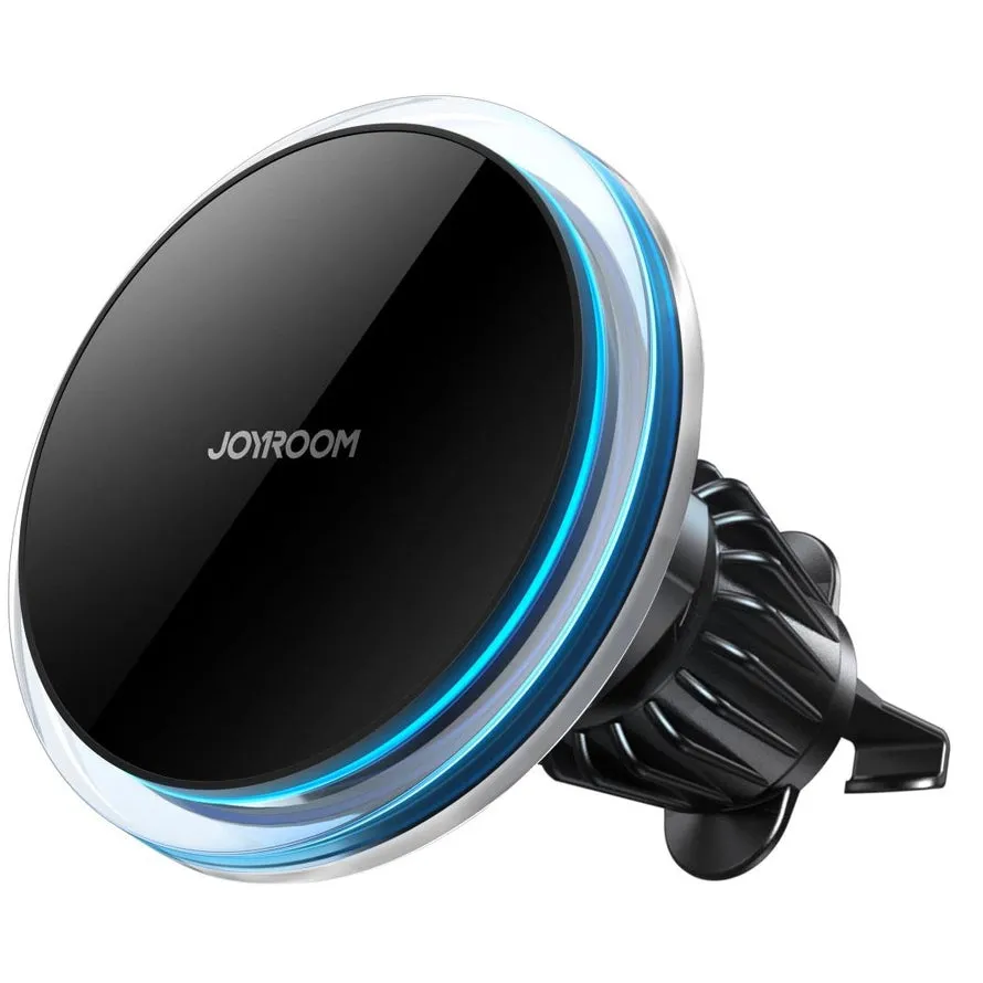 Caricabatterie Auto Wireless Joyroom JR-ZS291, 15W, 1.67A, Argento - immagine 1