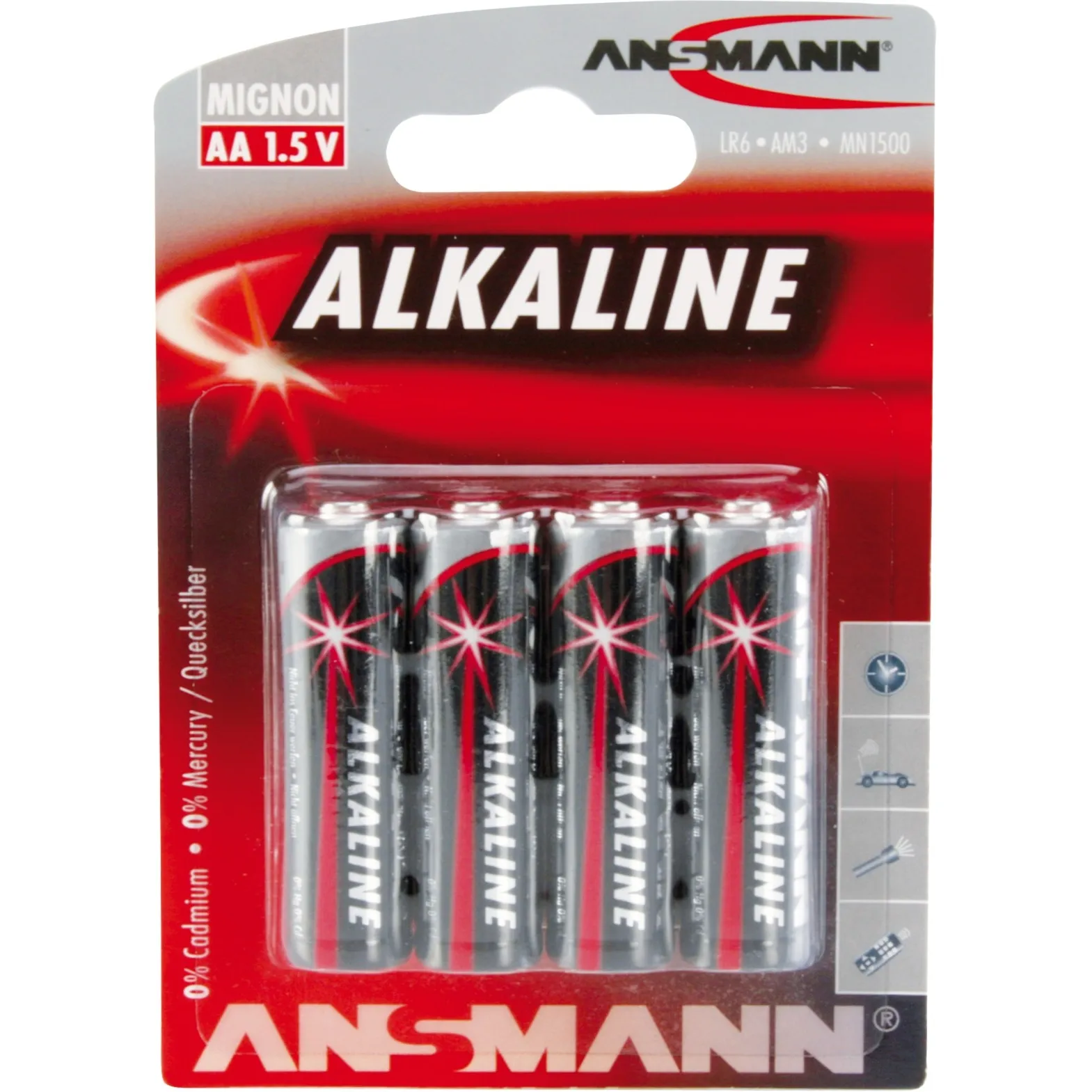 Batterie alcaline non ricaricabili, Batteria - immagine 1