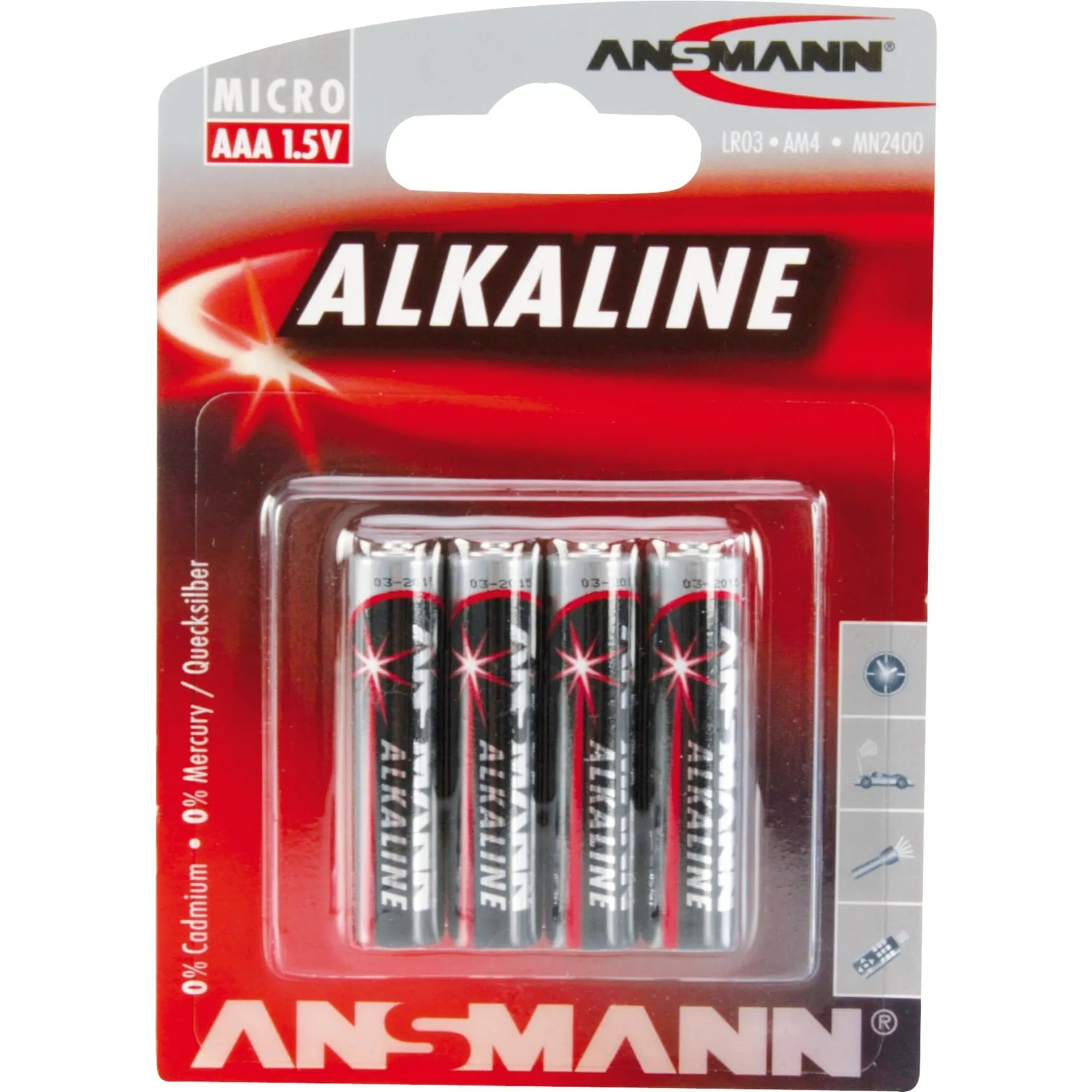 Batterie alcaline non ricaricabili, Batteria - immagine 1