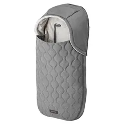 Sacco invernale Footmuff per culle e seggiolini (0-6m) (76x40cm) NEWBORN Uni grey A099T2UGY - immagine 1