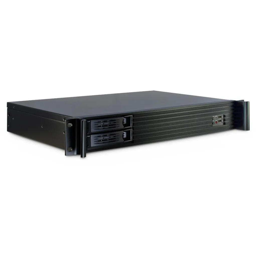1.5U-1528L Supporto Nero, Server case - immagine 1