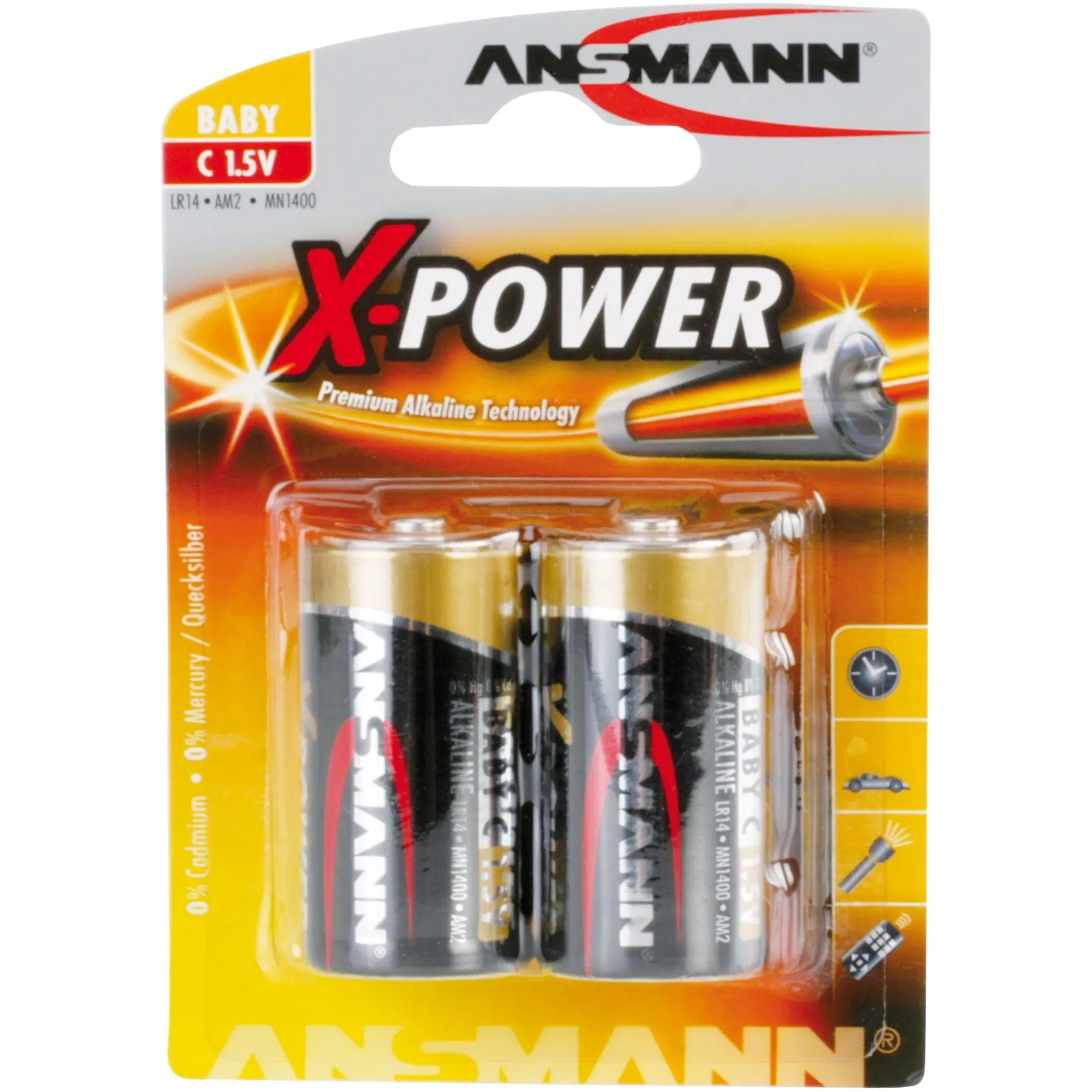 Baby C Batteria monouso Alcalino - immagine 1