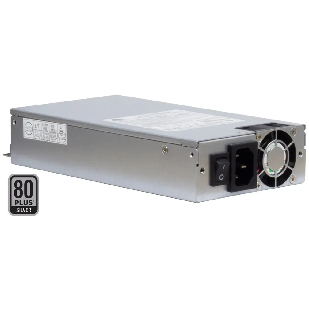 ASPOWER U1A-C20500-D alimentatore per computer 500 W 20+4 pin ATX Acciaio inossidabile, Alimentatore PC - immagine 1
