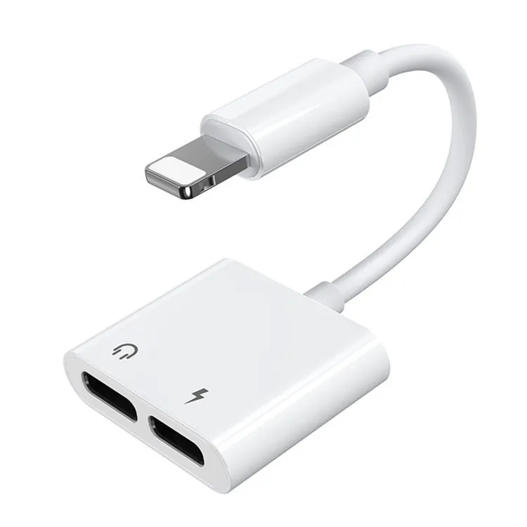 Adattatore Audio Lightning - 2 x Lightning Joyroom S-Y104, Bianco - immagine 1