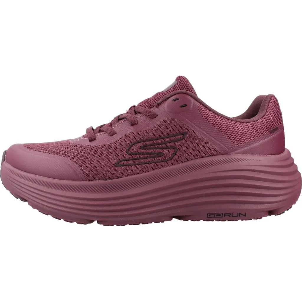 Skechers Donna Max Cushioning Endeavour Canova Trainers, Burgundy Synthetic, 39.5 EU - immagine 2