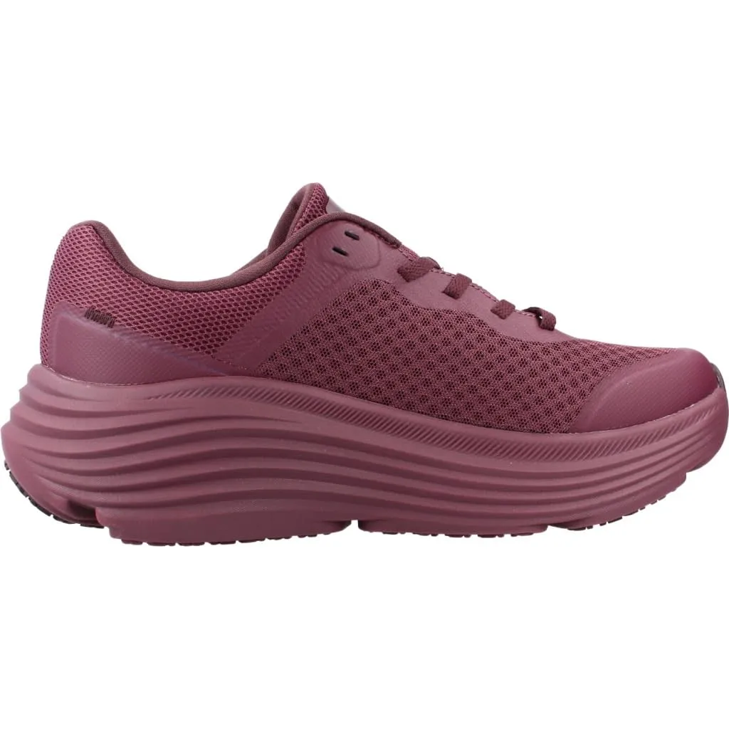 Skechers Donna Max Cushioning Endeavour Canova Trainers, Burgundy Synthetic, 39 EU - immagine 4