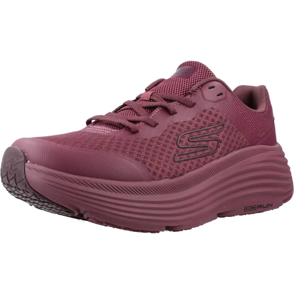 Skechers Donna Max Cushioning Endeavour Canova Trainers, Burgundy Synthetic, 37.5 EU - immagine 1