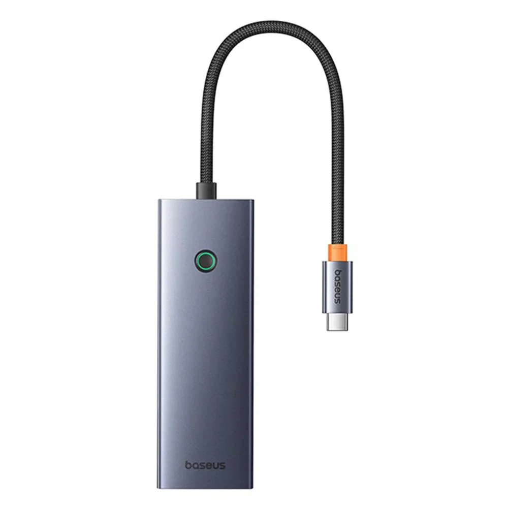 Hub USB-C Baseus UltraJoy, 4 x USB-A 3.0 - 1 x USB-C - 1 x HDMI - 1 x VGA, Grigio B00052803811-01 - immagine 1