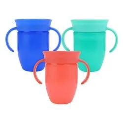 Tazza bimbo bordo antigoccia 360°con manici (210ml) (6m+) Assortito NV04040 - immagine 1