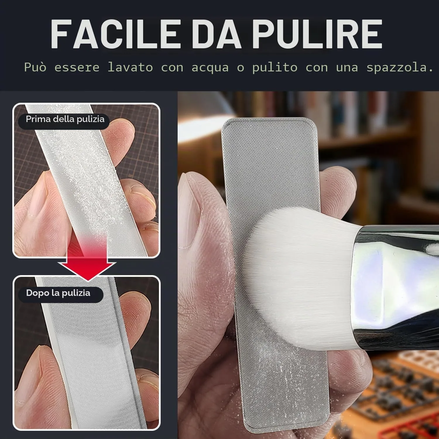 stedi Hobby Lime per Lucidatura Del Vetro di Precisione, Grana #10000, 2Pcs - immagine 5