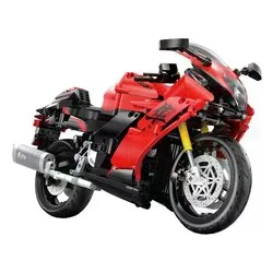 Moto Suzuki Hayabusa scala 1:6 ( 1043 pz ) 8a+ DBLC64051W - immagine 1