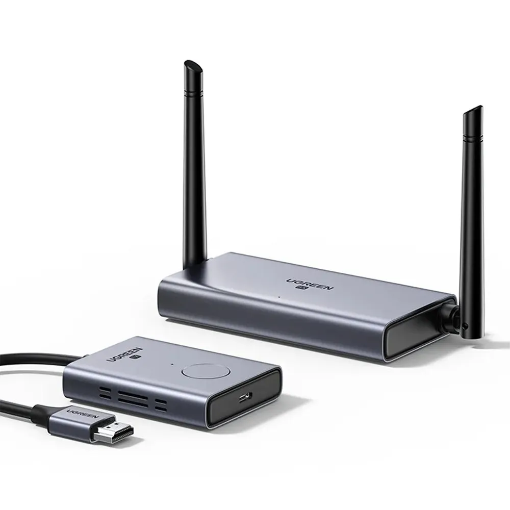Extender Wireless HDMI UGREEN CM506, 1080P, Grigio - immagine 1