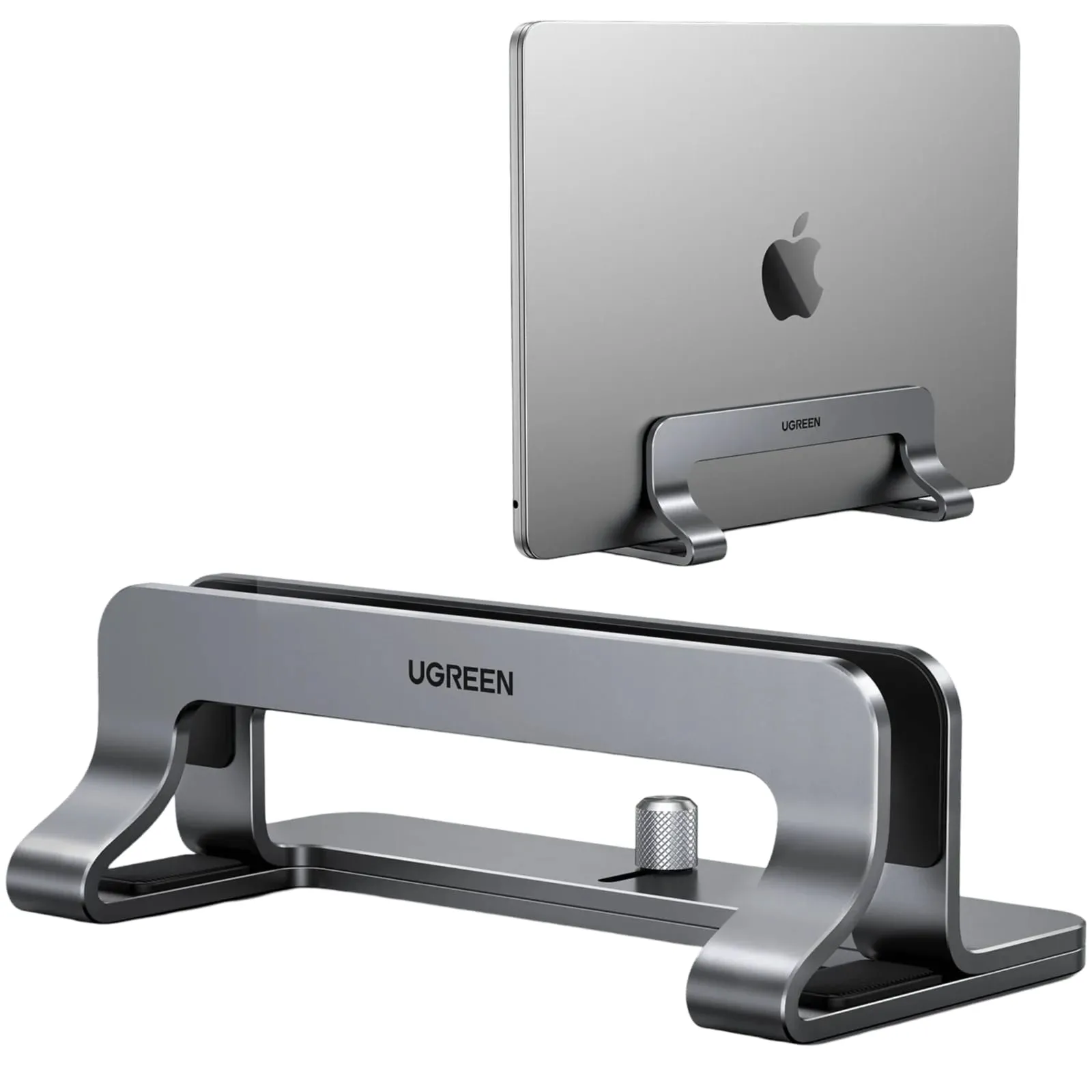 Supporto Verticale UGREEN LP258 (20471) per Laptop con spessore 12mm - 26mm, Grigio - immagine 1