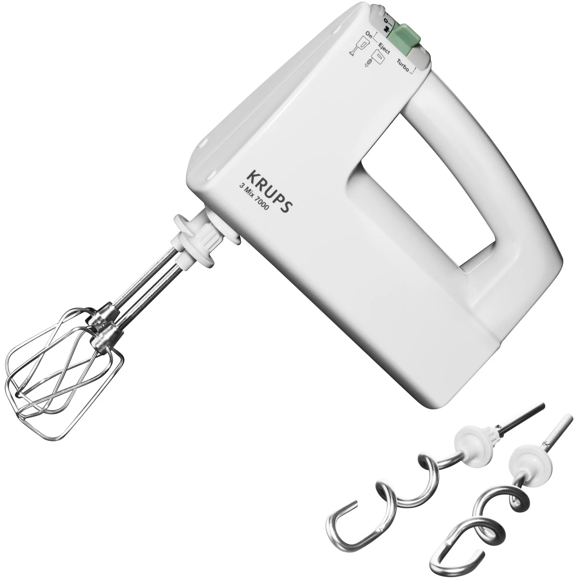 F60814 Sbattitore manuale 500 W Bianco, Mixer manuale - immagine 1