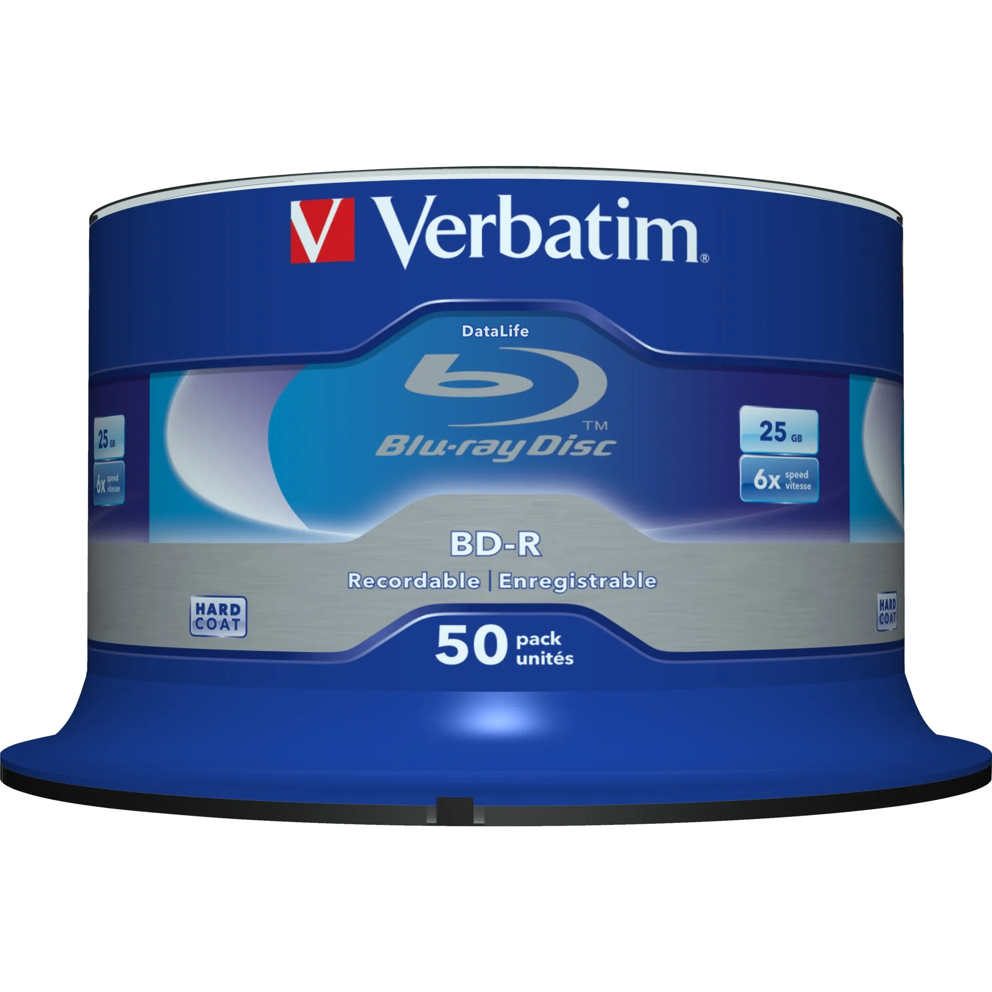 Datalife 6x BD-R 25 GB 50 pz, Dischi Blu-ray - immagine 1