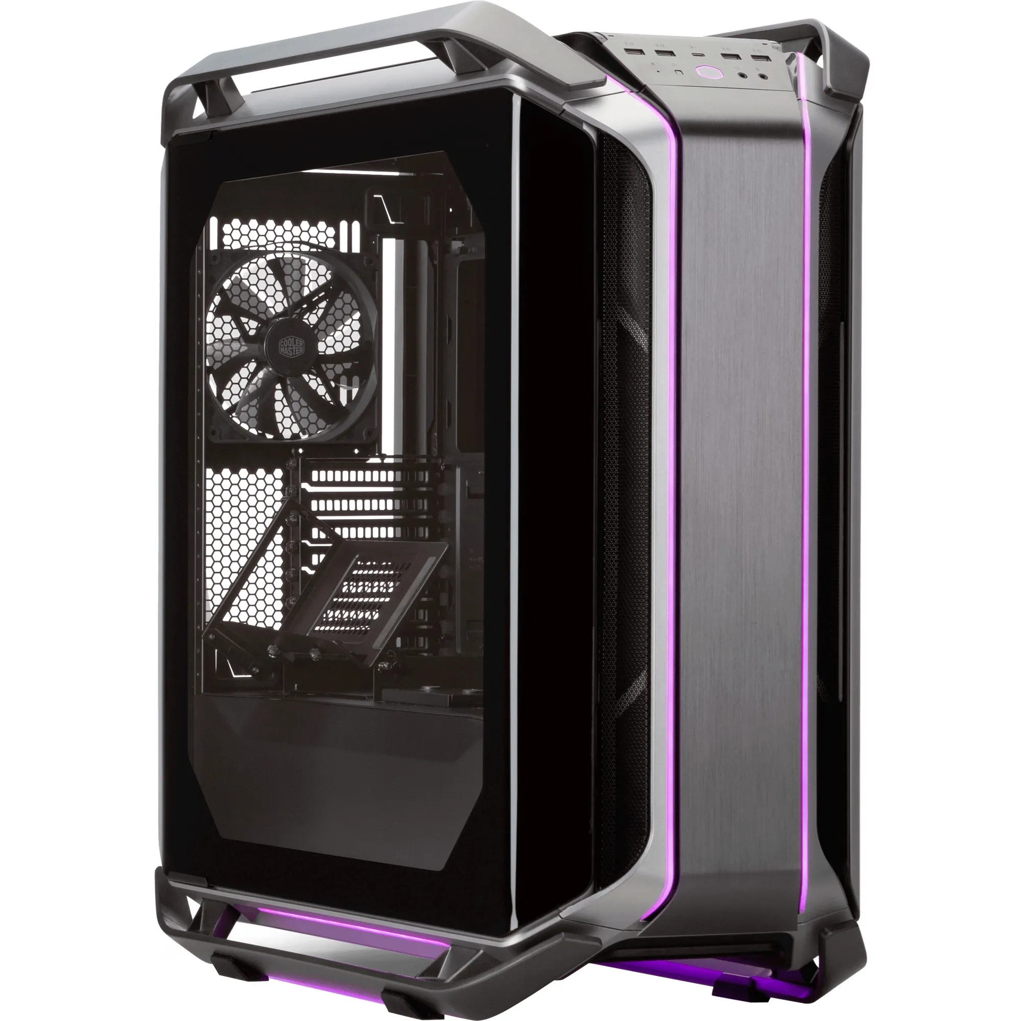 Cosmos C700M Full Tower Nero, Grigio, Argento, Torre grande telaio - immagine 1