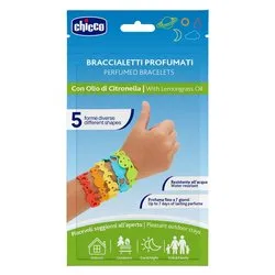 Bracciale antizanzare profumati citronella 5 pz 00012806000000 - immagine 1