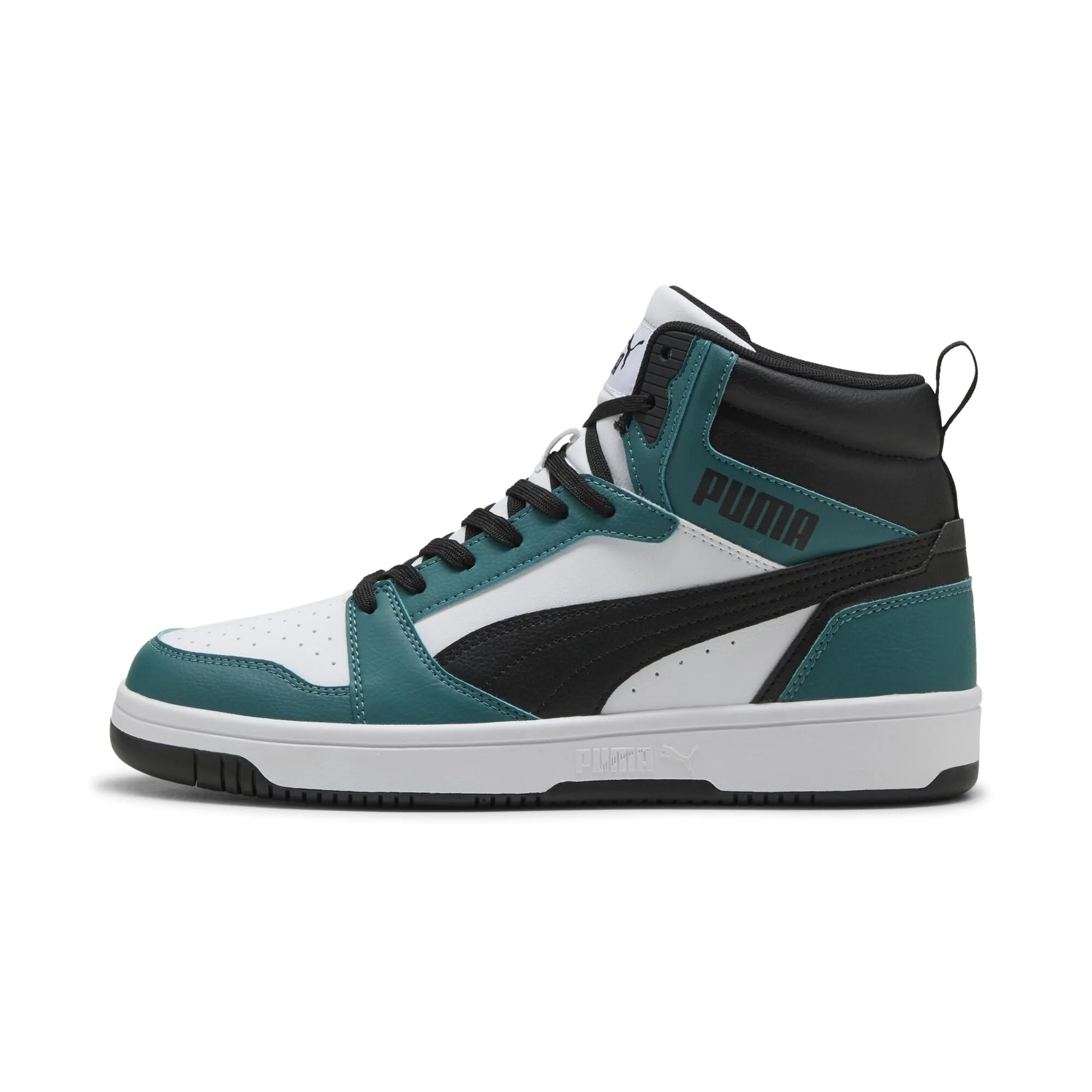 PUMA Sneakers Rebound 44, Emerald Ice Black White Green - immagine 3
