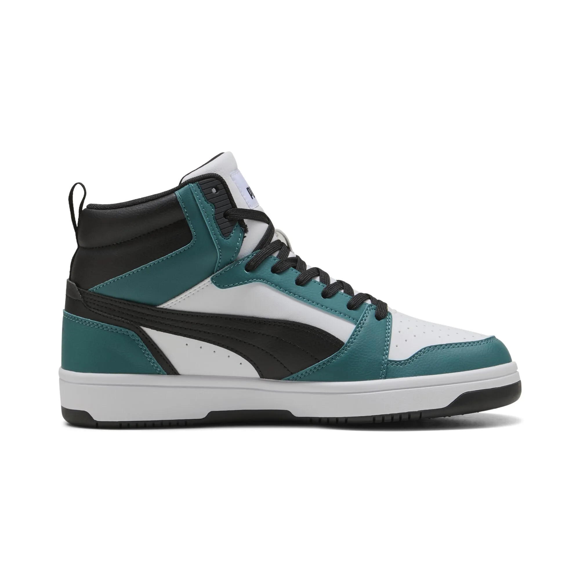 PUMA Sneakers Rebound 44, Emerald Ice Black White Green - immagine 5