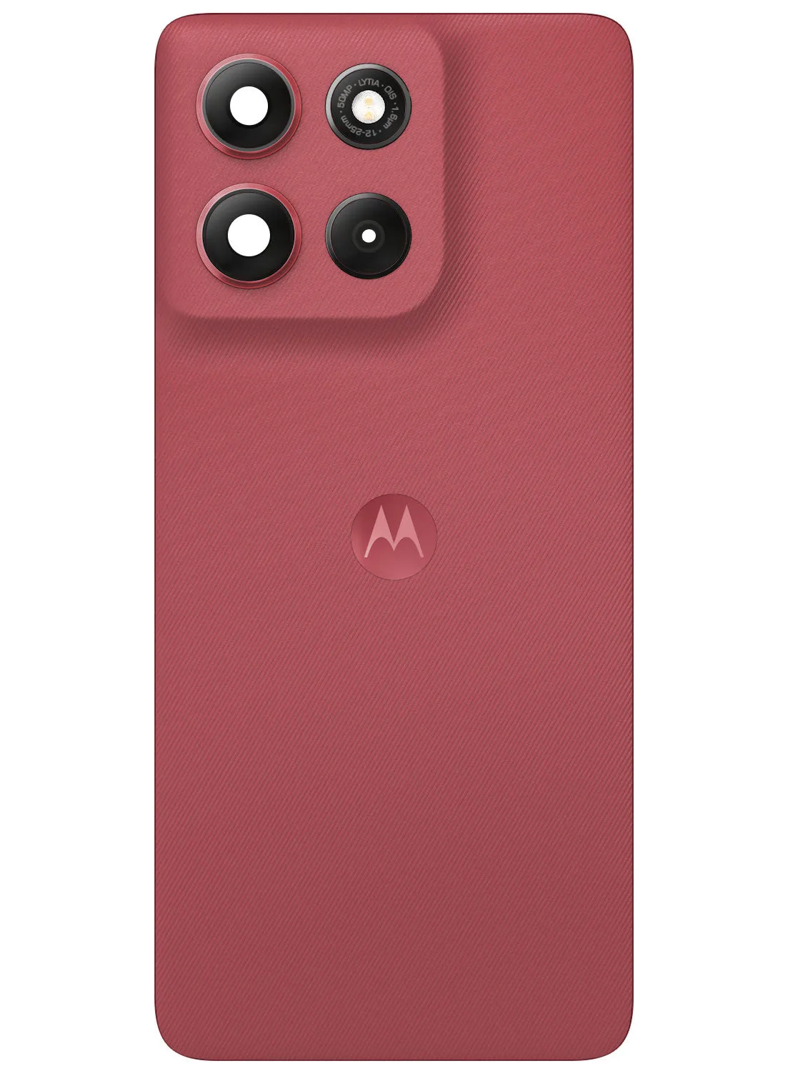 Coperchio Batteria Motorola Moto G86 Power, Rosso (Chrysanthemum), Service Pack 5D68C30662 - immagine 1