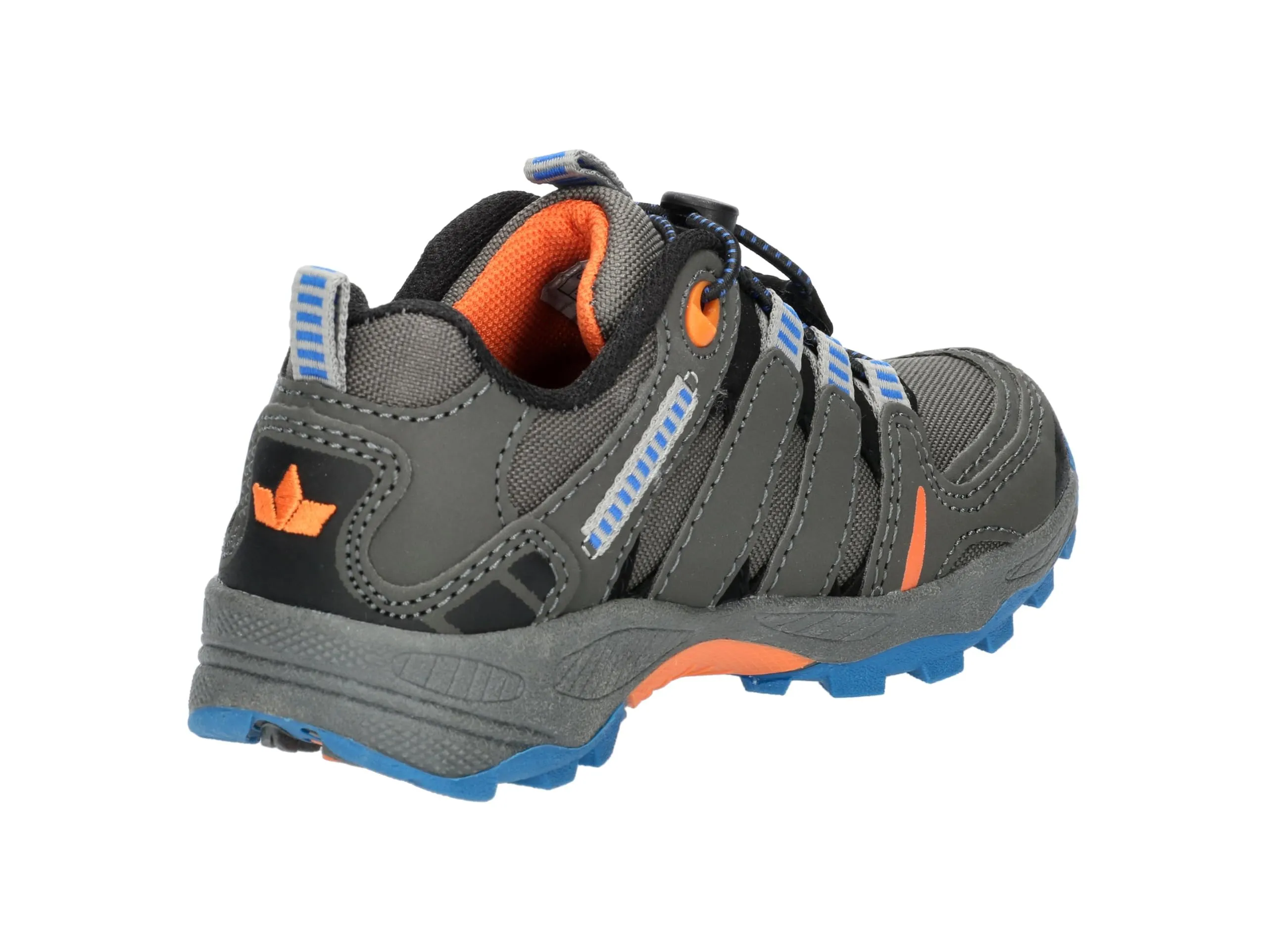 Lico Scarpe da Trekking Unisex per Bambini Fremont, Grigio, Blu, Arancione, 39 EU - immagine 4