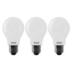 Set lampadine led goccia (3 pz - E27 - 1055 lumen - 8 W - Bianco neutro) TUTTOVETROLED 58051 - immagine 1