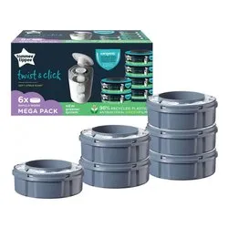 Ricarica contenitore pannolini twist&click 6 pz SANGENIC 85636411 - immagine 1