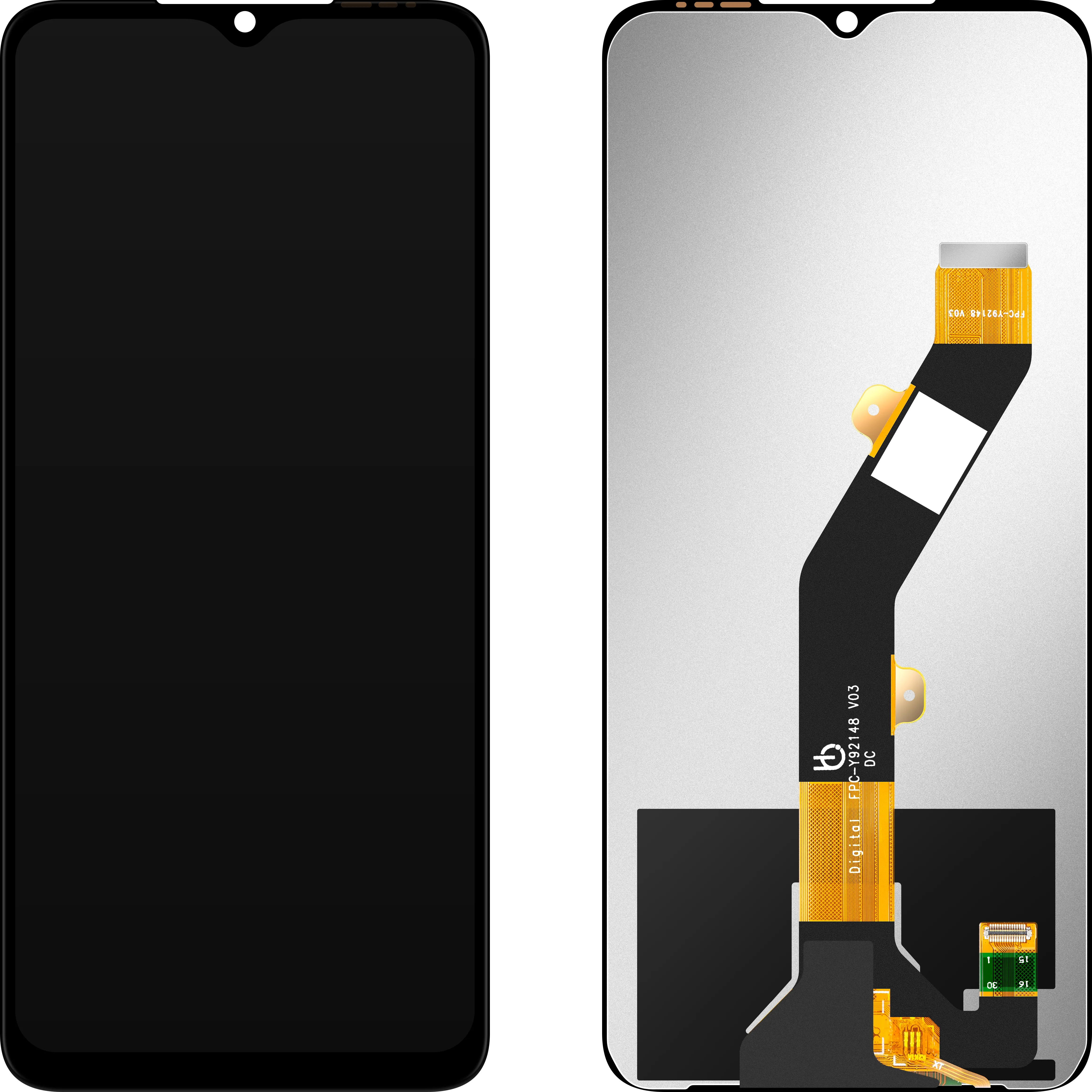 Display con Touchscreen MP compatibile con ZTE Blade A35e - immagine 1