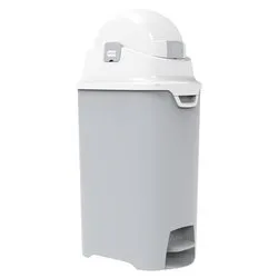 Contenitore pannolini Zero odori Deluxe THE ONE Bianco e Grigio 39400100 - immagine 1