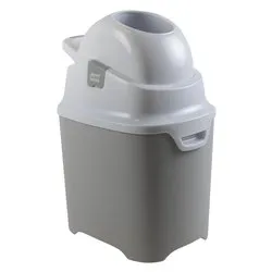 Contenitore pannolini Zero odori THE ONE Bianco e Grigio 39400000 - immagine 1