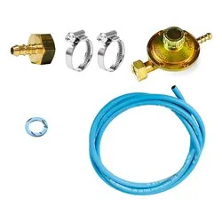 Kit tubo e regolatore pressione per piastre gas Plancia 55 Chef, Plancia 80 Chef, Plancia 80 Mix Chef 0206124 - immagine 1