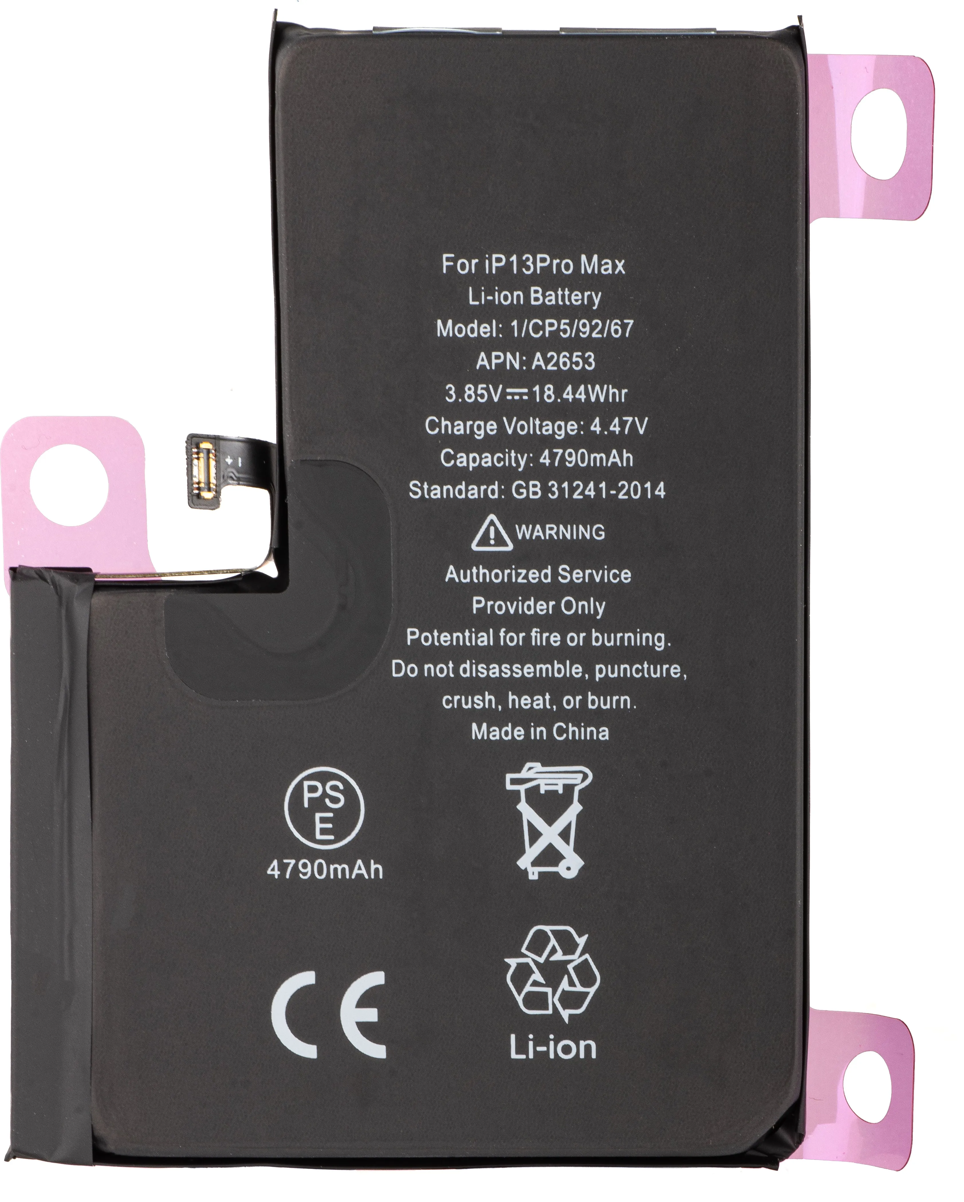 Batteria Apple iPhone 13 Pro Max, Diagnostic High Capacity - immagine 1