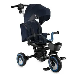 Triciclo pieghevole evolutivo 3 in 1 (89x49cm) IVI Navy Blue ROTR00014 - immagine 1