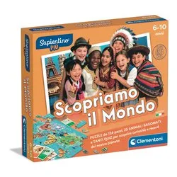 Gioco prescolare Scopriamo Il Mondo SAPIENTINO 16597 - immagine 1