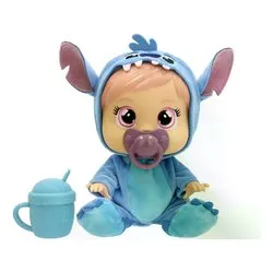 Bambola Loving Care Stitch Disney (28cm) CRY BABIES 929838 - immagine 1
