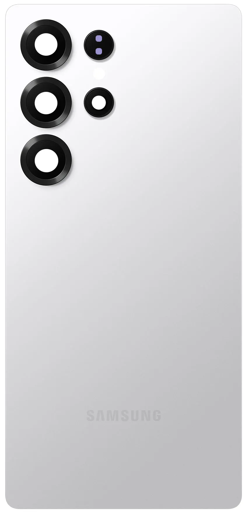 Coperchio Batteria Samsung Galaxy S25 Ultra S938, Grigio (Titanium Gray), Service Pack GH82-36353A - immagine 1