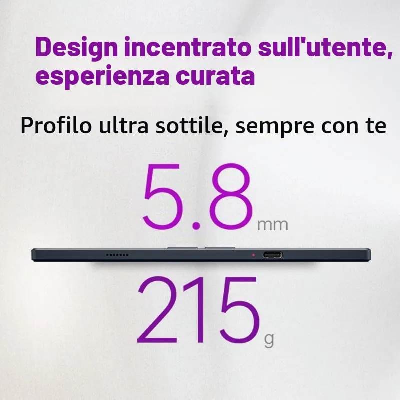 Bigme B7 Pro - Tablet elettronico a colori da 7 pollici con 8+128 GB di memoria e funzione telefono 4G (blu) - immagine 5