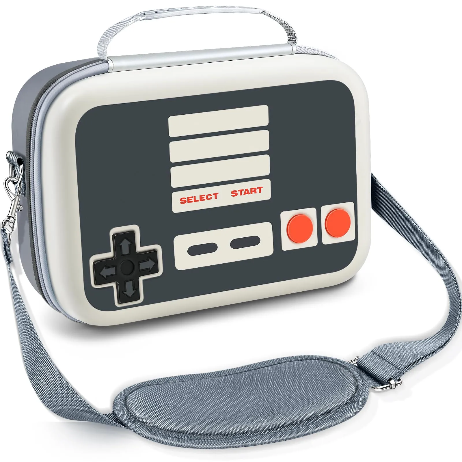 iVoler Custodia di Trasporto compatibile con Nintendo Switch/Nintendo Switch 2, Case da Viaggio Rigido Deluxe per Console Switch e Altri Accessori (RetroShell N3S, Switch 2, Standard) - immagine 1