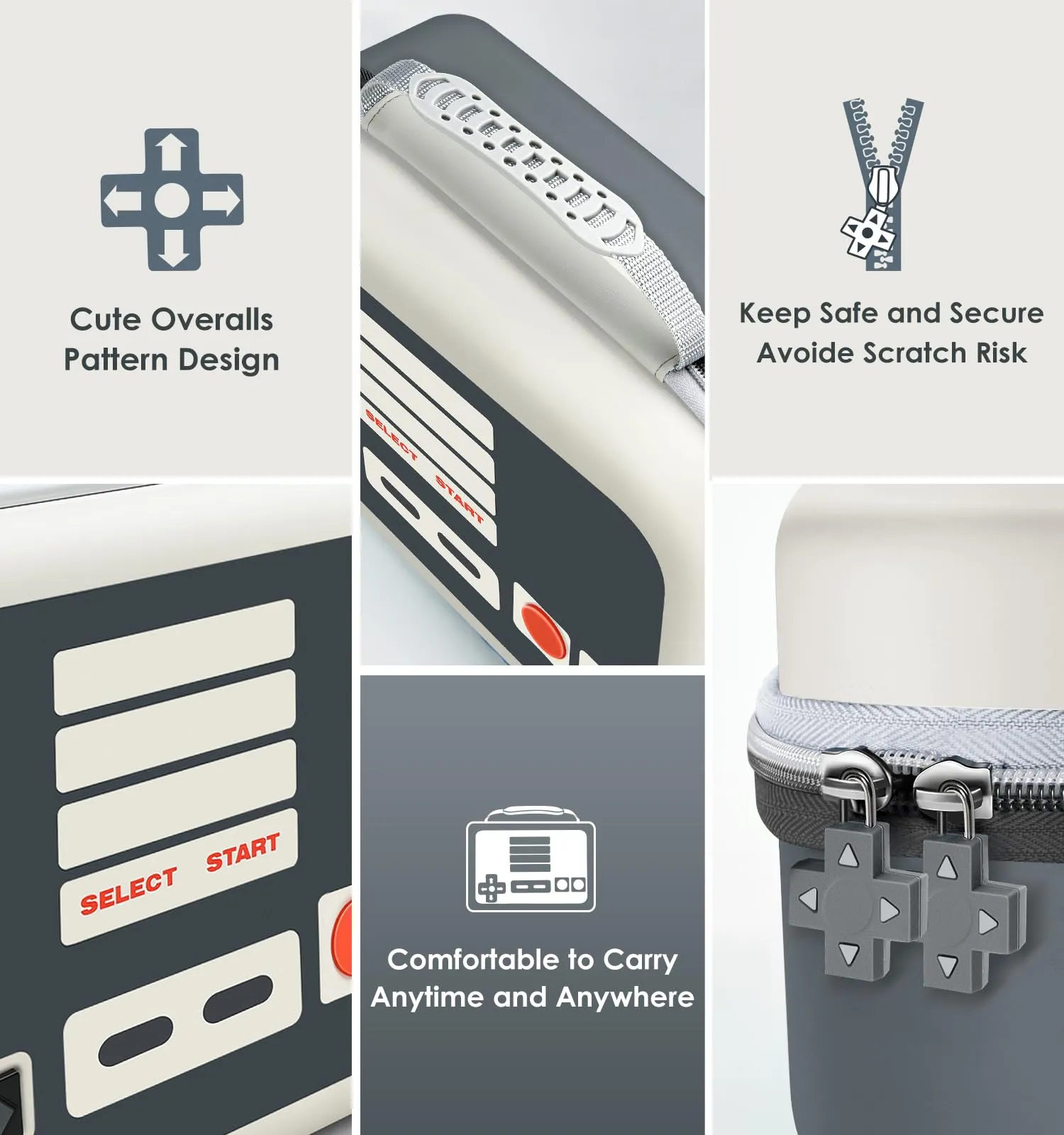 iVoler Custodia di Trasporto compatibile con Nintendo Switch/Nintendo Switch 2, Case da Viaggio Rigido Deluxe per Console Switch e Altri Accessori (RetroShell N3S, Switch 2, Standard) - immagine 3
