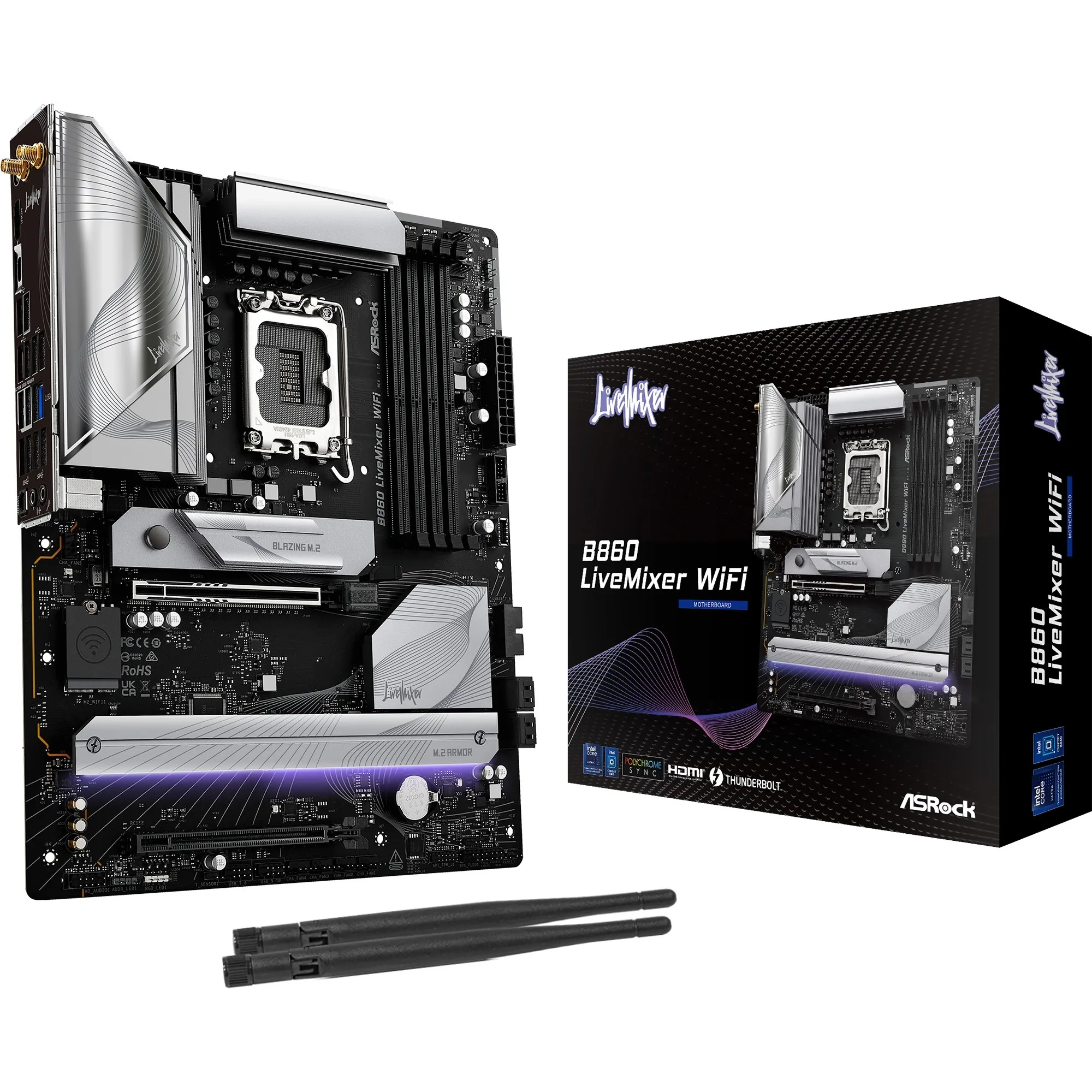 B860 LiveMixer WiFi, Scheda madre - immagine 1