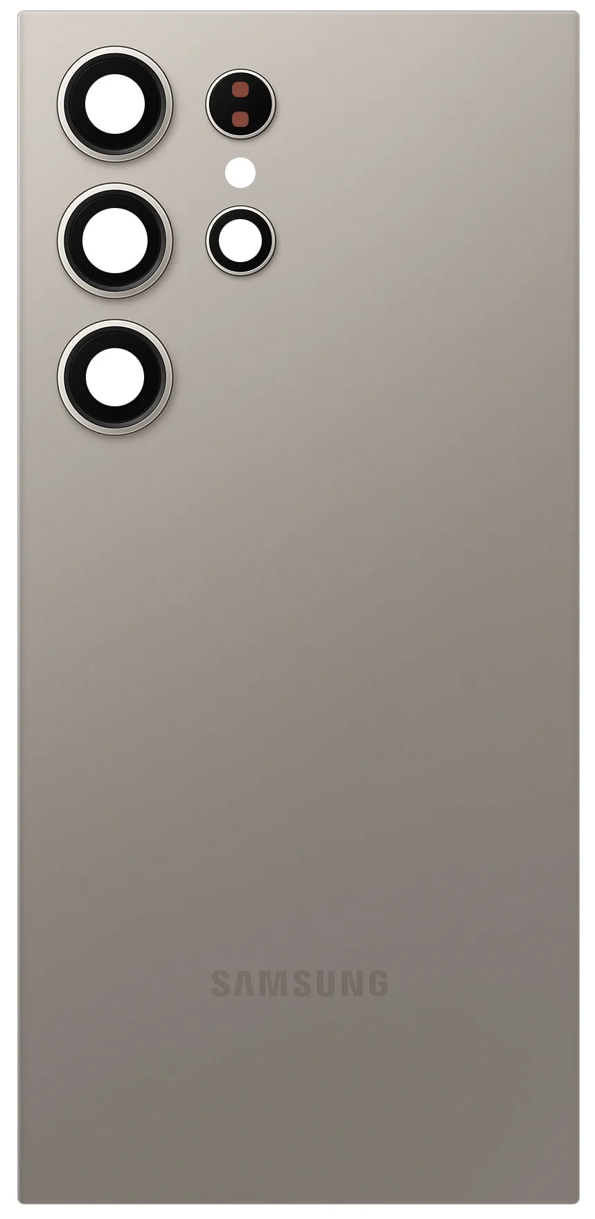 Coperchio Batteria Samsung Galaxy S24 Ultra S928, Grigio (Titanium Gray), Service Pack GH82-33349A - immagine 1