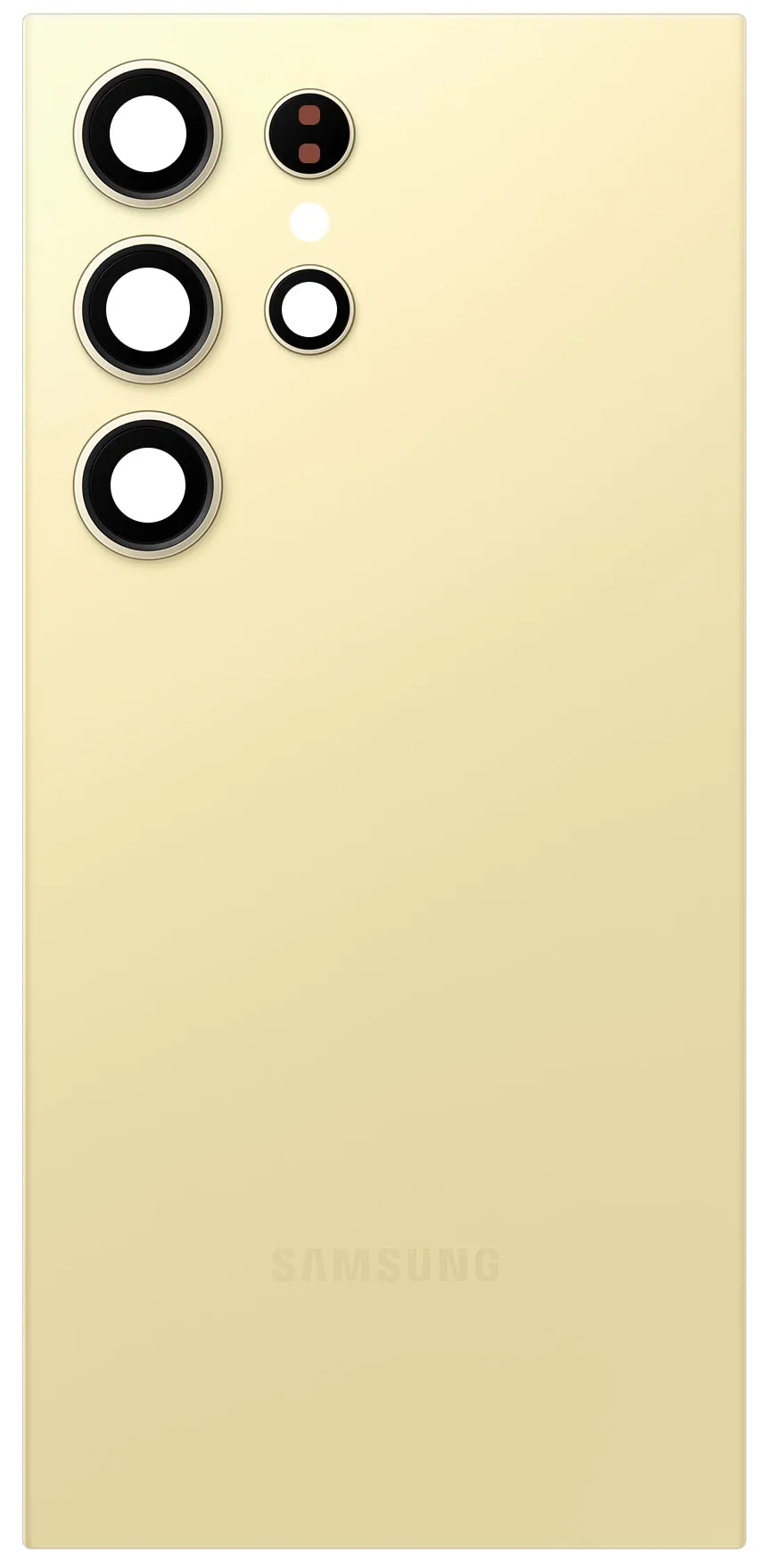 Coperchio Batteria Samsung Galaxy S24 Ultra S928, Giallo (Titanium Yellow), Service Pack GH82-33349C - immagine 1