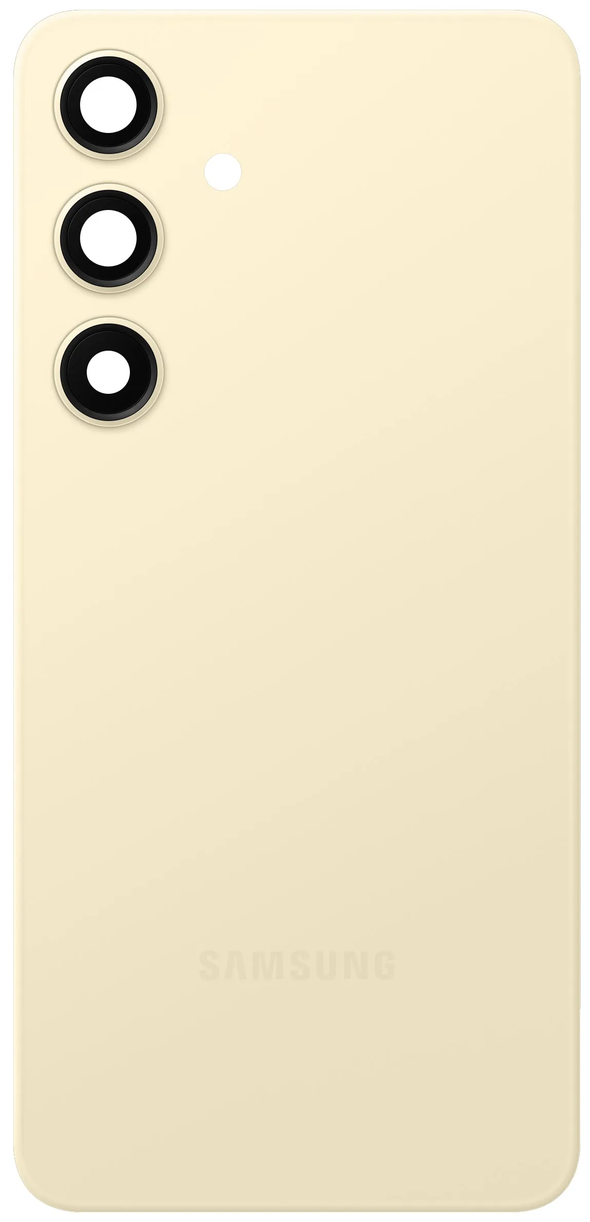 Coperchio Batteria Samsung Galaxy S24 S921, Beige (Amber Yellow), Service Pack GH82-33101D - immagine 1